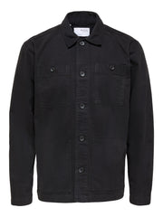 Selected Homme Loose New Tony Overshirt - Black