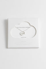 Estella Bartlett - Silver Plated Star Concave Necklace