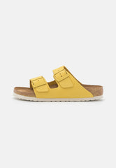 Birkenstock Arizona Vegan Double Strap Narrow Fit Popcorn Sandals