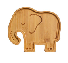 Sass & Belle Elephant Bamboo Kids Plate