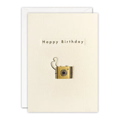 James Ellis Camera Birthday Card