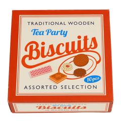 Rex London - Traditional Wooden Tea Party Biscuits Boxy
