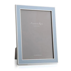 Addison Ross Powder Blue Enamel & Silver Frame