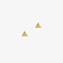 Matthew Calvin Flat Triangle Stud Earrings