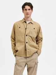 Selected Homme Loose New Tony Overshirt - Kelp