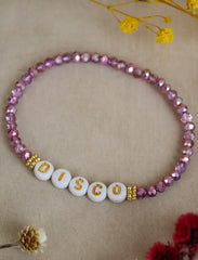 My Doris Lilac Disco Bracelet