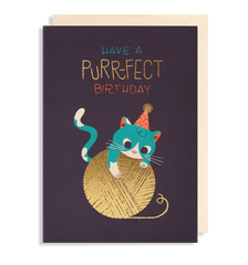 Lagom Design Purr-fect Birthday Card