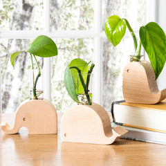 Kikkerland Whale Propagation Vase