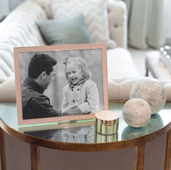 Addison Ross Pale Pink Enamel & Gold Frame