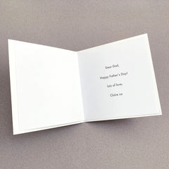 Cheers Dad Shakies Card by James Ellis