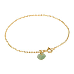 Enamel Copenhagen Bracelet Ball Chain - Dusty Green