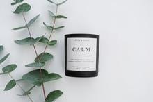 Lotus & Lapis Calm Candle Black