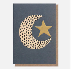 Caroline Gardner - Moon and Star Everyday Card
