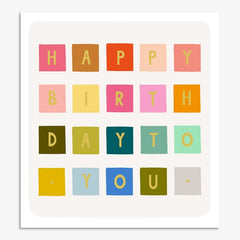 Think Of Me - Happy Birthday To You!