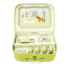 Sass & Belle Farmyard Friends Kids Tea Set
