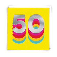 Cloud Nine Rainbow Birthday Card — 50