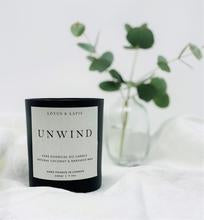 Lotus & Lapis Unwind Candle Black