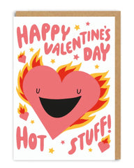 Ohh Deer - Happy Valentine's Day Hot Stuff Greeting Card