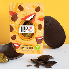 Salted Caramel Oat Milk Vegan Easter Egg