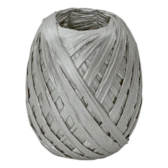 Stewo Giftwrap - Paper Raffia Ribbon - Silver