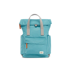 Roka Canfield B Small Sustainable Nylon Petrol Backpack
