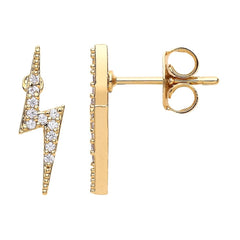 Estella Bartlett Lightening Bolt Earrings