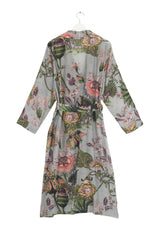 One Hundred Stars Eccentric Bloom Putty Gown