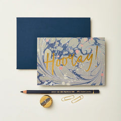 Wanderlust Marble Hooray Card