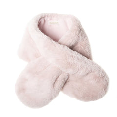Rockahula Kids Teddy Fur Wrap Dusky Pink
