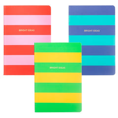 Sass & Belle Bright Ideas Striped Notebooks