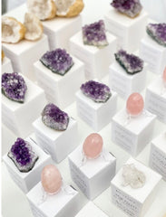 Lotus & Lapis Amethyst Druze Grade A Boxed