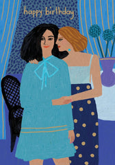 Roger La Borde Female Couple Card