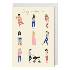 Roger La Borde Hey Mama Card