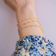 Enamel Copenhagen Bracelet Lola - Daisy