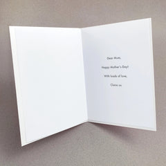 Geese Mothering Sunday Mother's Day Card with Paper Confetti - Paper Shakies by James Ellis