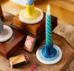 Sass & Belle Mojave Blue Candle Holder