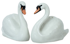 Quail Ceramics Swan Salt & Pepper Shakers