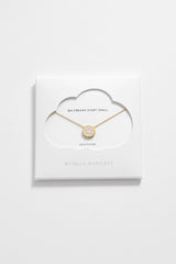 Estella Bartlett Pink Enamel Dream Big Necklace