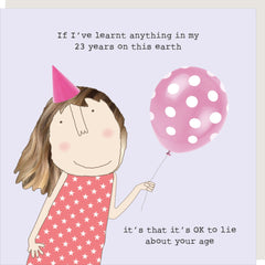 Rosie Made A Thing - Lie About Age