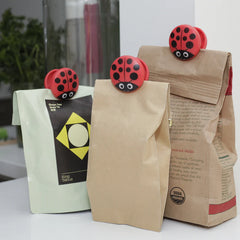 Kikkerland - Ladybug Bag Clips