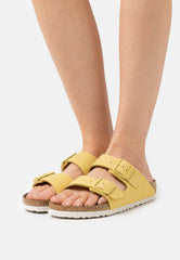 Birkenstock Arizona Vegan Double Strap Narrow Fit Popcorn Sandals