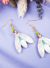 Tatty Devine - Spring Snowdrop Earrings
