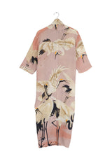 One Hundred Stars Crepe Rachel Dress Pink Stork