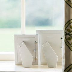 Addison Ross Sage Enamel & Silver Frame