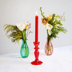 Boho Spice Red Candle Holder