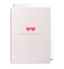 Lagom Design Two Hearts Card