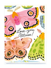 Noi Publishing Love You Mum Butterflies Card