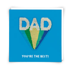 Redback Cards Sequin Dad