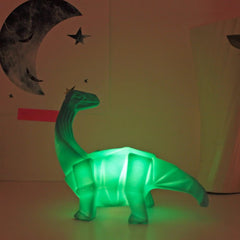 House of Disaster Mini LED Lamp Dinosaur Green