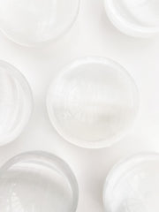 Lotus & Lapis Selenite Bowl Round